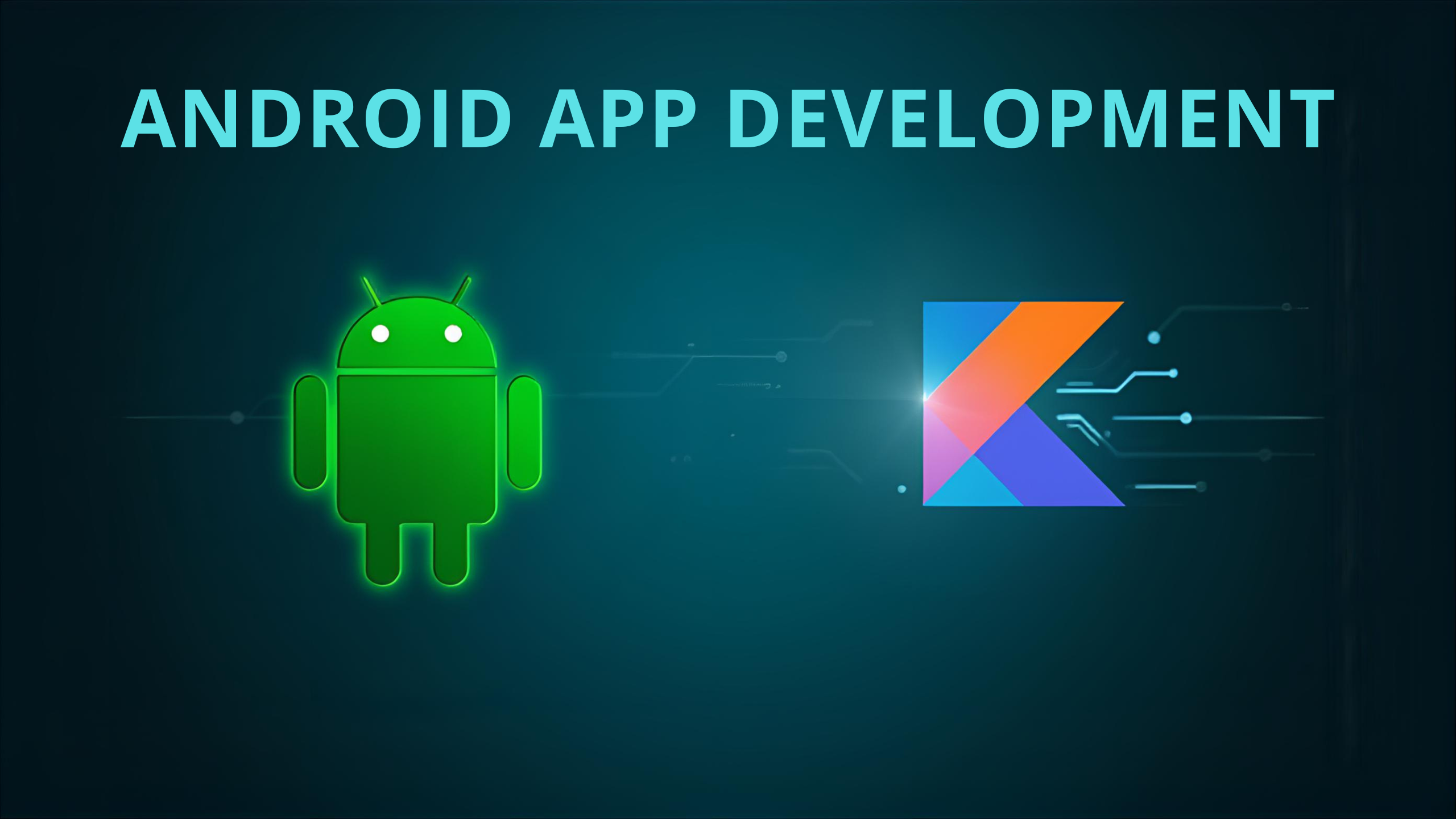 Android app development with kotlin
